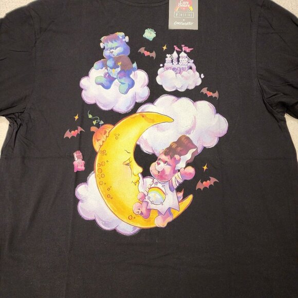 Care Bears x Universal Monsters Frankenstein and Bride Unisex T-Shirt Dress M - Picture 2 of 10
